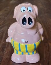 Uli Stein, Sparschwein in Badehose, Material: Keramik, Verschluss fehlend