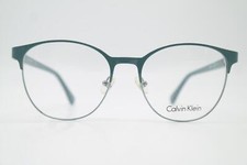 Brille Calvin Klein CK5428 Grün Silber Oval Brillengestell eyeglasses Neu