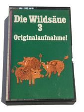 MC - Die Wildsäue 3 - Originalaufnahme! ORIGINAL CASSETTE! - 23206-6 MB
