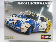 1:18 Bburago MetalKit 7060 Porsche 911 Carrera Racing 1993 #3781