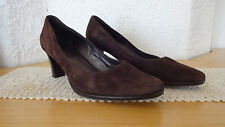 Salamander Pumps Stilettos festlich elegant Gr. 39 / 6 - braun echt Leder