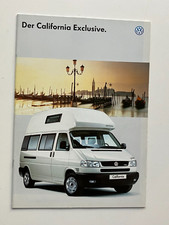VW California Exclusive Prospekt, 1996