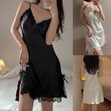 Sexy Women Spitzen -Satinsilk