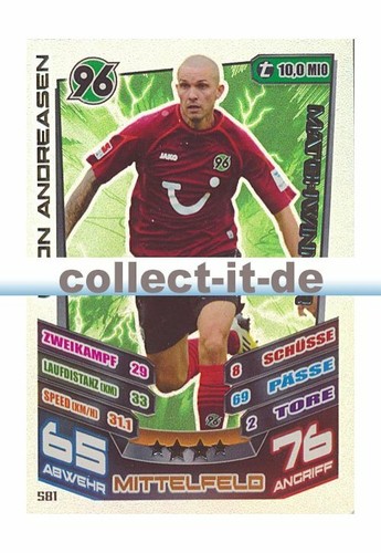 Match attax extra 581 - 13/14,