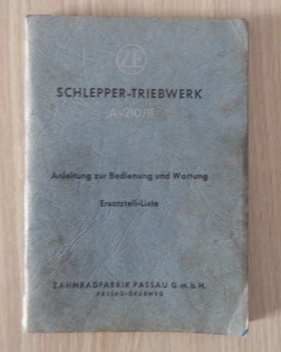 Getriebe a210 anleitung - getriebe,