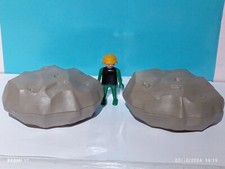 Playmobil grosse felsen - x2,