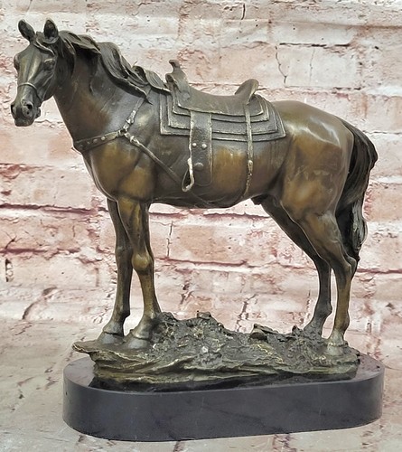 Vintage pferde figur statue - vintage,