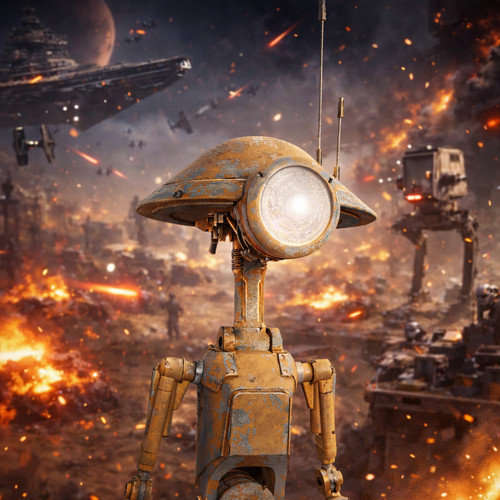Sci pit droid - sci-fi, 120cm