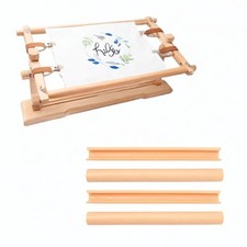 4 Stück Kreuzstichrahmen Snap Clip Stickerei Klemme für Seidenmalerei