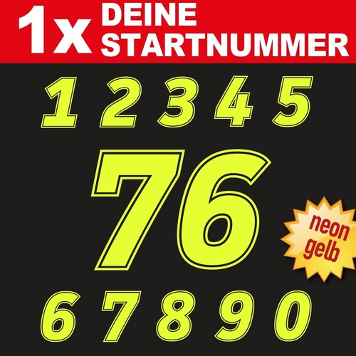 Motorrad startnummern - motorrad,