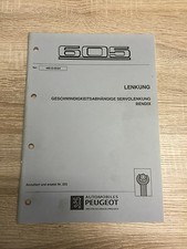 Werkstatthandbuch Peugeot 605