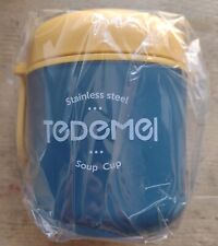 Edelstahl Tedemei Suppenbecher 530ml mit Löffel