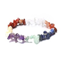 Chakra armband trommelstein - armband,