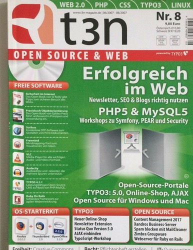 Zeitschrift t3n digital - nr., 8