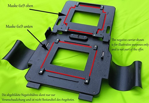 Magnifax mittelformat masken - 3, mittelformat-masken