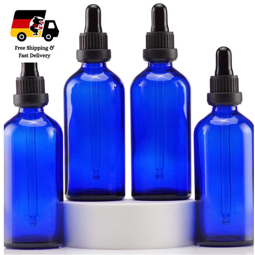 Pipettenflasche 100ml blau - pipettenflasche,