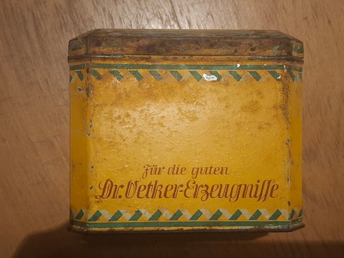 Alte blechdose für - blechdose, guten