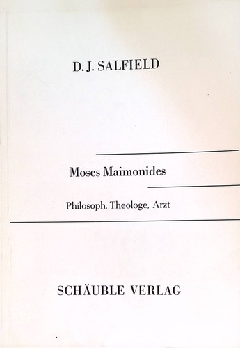 Moses maimonides philosoph - maimonides,
