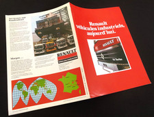 RENAULT LKW…4-Seiten-Info-Prospekt DEUTSCH…TOP…..1981
