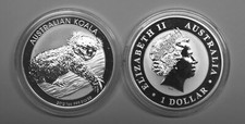 1 Unze oz 999 Silber Koala 2012 Münze Anlage Barren Feinsilber Australien Top