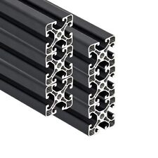 Aluprofil 40x40 6 Stab 2m Aluminium Profil Alu Konstruktionsprofil Anthrazit 12m