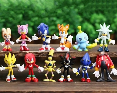 Mini figuren sonic set - mini, 12