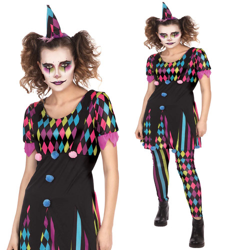 Bunt mischief clown damen - bunt,