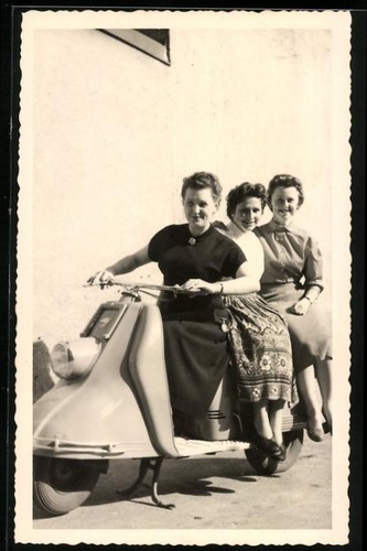 Fotografie motorrad heinkel - motorrad,