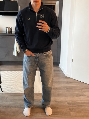 Fred perry half - fred, zip