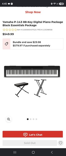 Yamaha 143 key digital - yamaha,