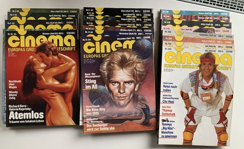 20x cinema heft 1983 - cinema, 1983/84/85