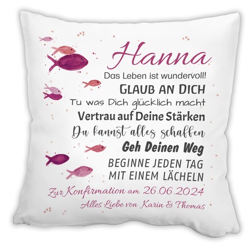Kissen mit name personalisiert - kissen,