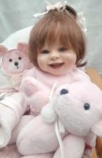 Künstlerpuppe "Vanessa" Petra Lechner,  Inkl. Zertifikat 