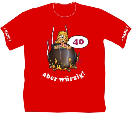 Geburtstag 40 jahre - 40.,