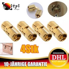 Messing Versteckte Barrel Scharnier Unsichtbar Kupfer Möbelscharniere für DIY