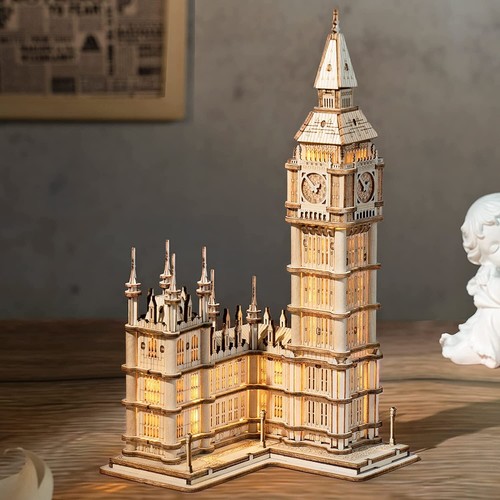 Robotime puzzle big ben - robotime, 3d