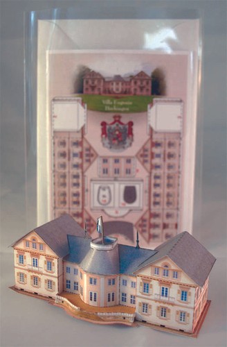 Kartonmodell villa eugenia - kartonmodell,