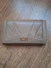 Hugo Boss Geldbörse Damen Beige Sehr Gut