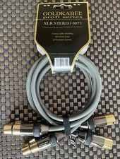 Goldkabel Profi XLR Gold 0,75m