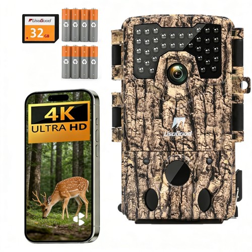 Wildtierkamera mit - 4k,