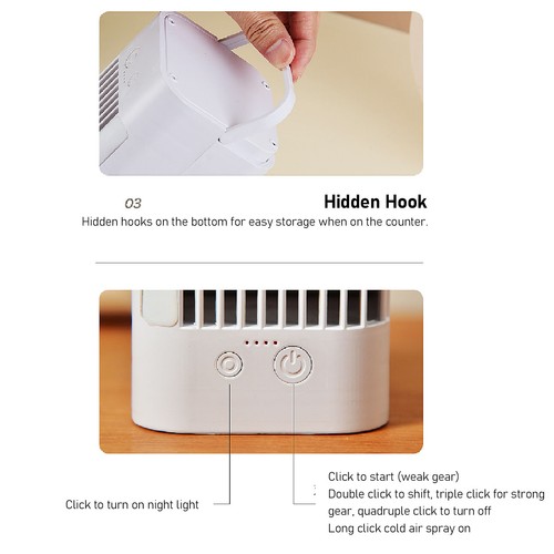 Portable air conditioner - conditioner, with