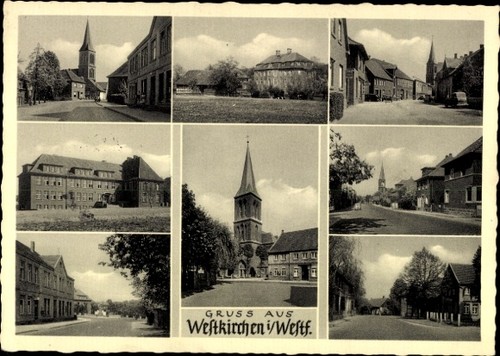 Westkirchen ennigerloh in - ak,
