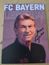 Orginales Autogramm. Bundesliga. Bayern München. DFB. Klaus Augenthaler 