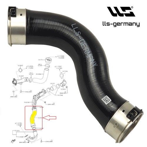 Turboschlauch ladeluftschlauch - turboschlauch,