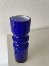60-er: Alsterfors - Schweden PO Ström - große opaline Vase  h=21cm