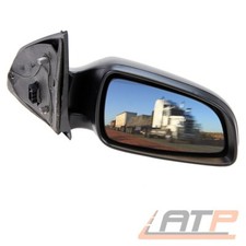 AUßENSPIEGEL SPIEGEL RECHTS KONVEX SCHWARZ ELEKTRISCH FÜR OPEL ASTRA H BIS 09/09