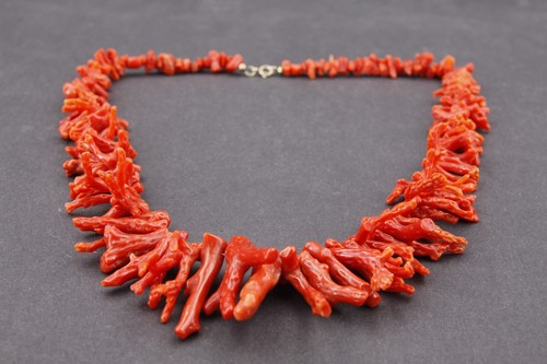 Korallenkette collier antike - korallenkette,