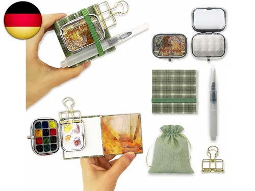 Mini aquarell set - mini, unterwegs