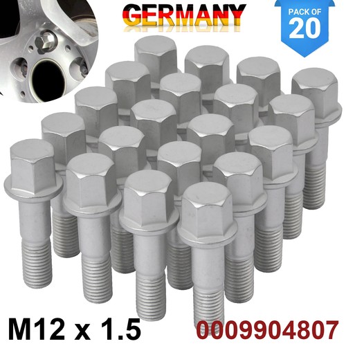 20x radbolzen radschraube für - radbolzen,