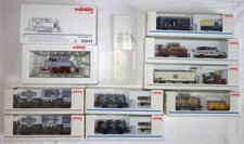 Märklin 33043 Dampflok BR 80 der DRG, grau mit 8 Stück Museumswagen, Delta-dig.